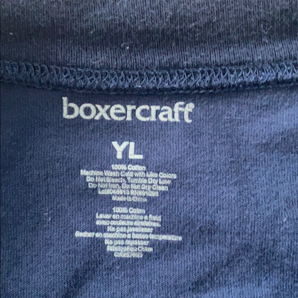 ‘ GYMNAST’ navy and white LS Tee YL sparkle! - Picture 3 of 4